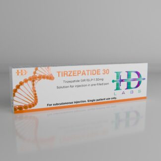 HD Labs Tirzepatide for sale. Image of product box